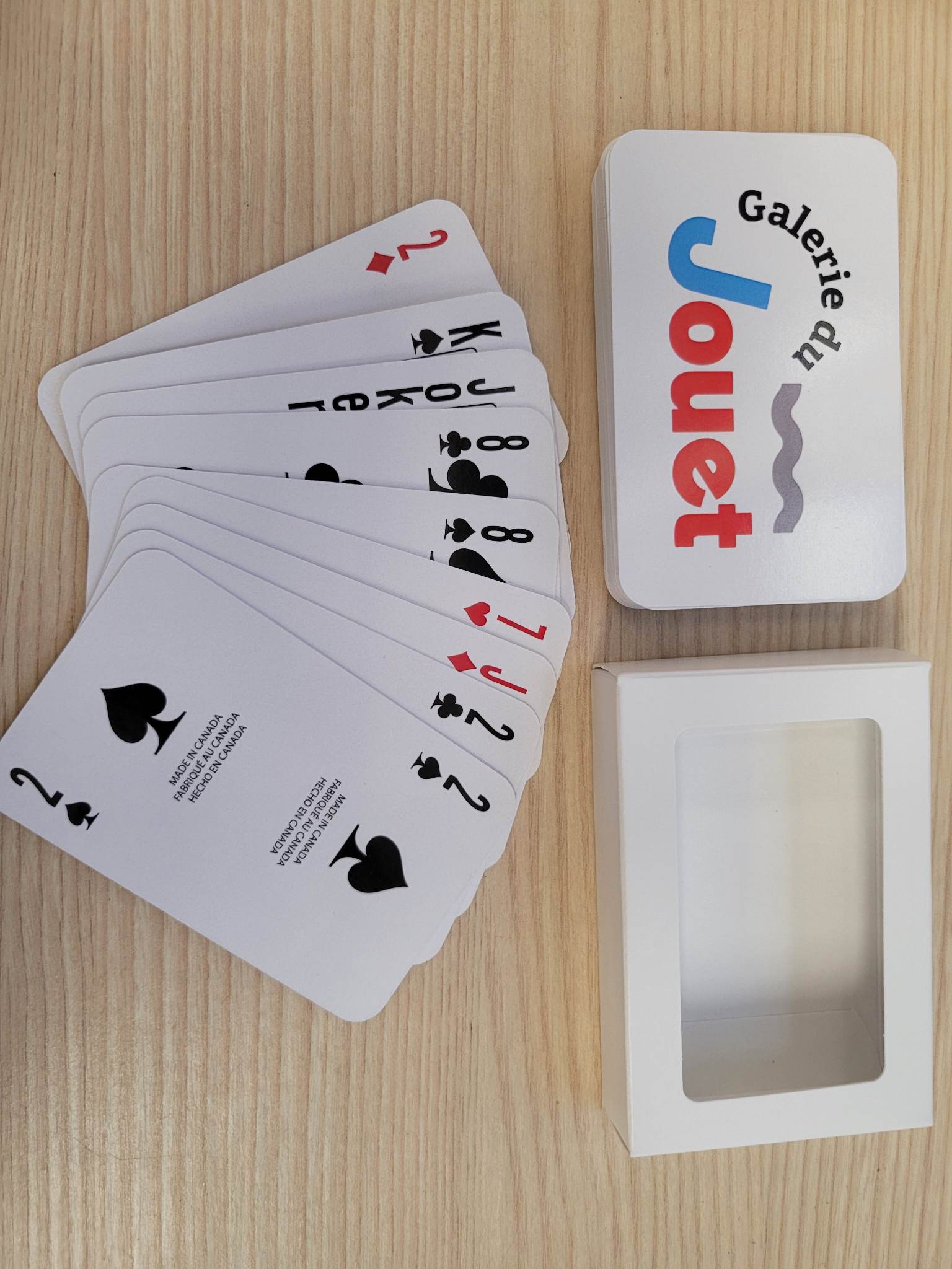 CARTES À JOUER FORMAT BRIDGE GALERIE DU JOUET JEUX DE SOCIÉTÉ / Cartes à jouer